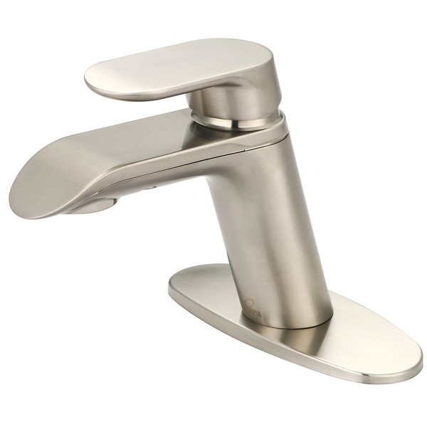 Olympia Single Handle Bathroom Faucet in PVD Brushed Nickel L-6031-WD-BN